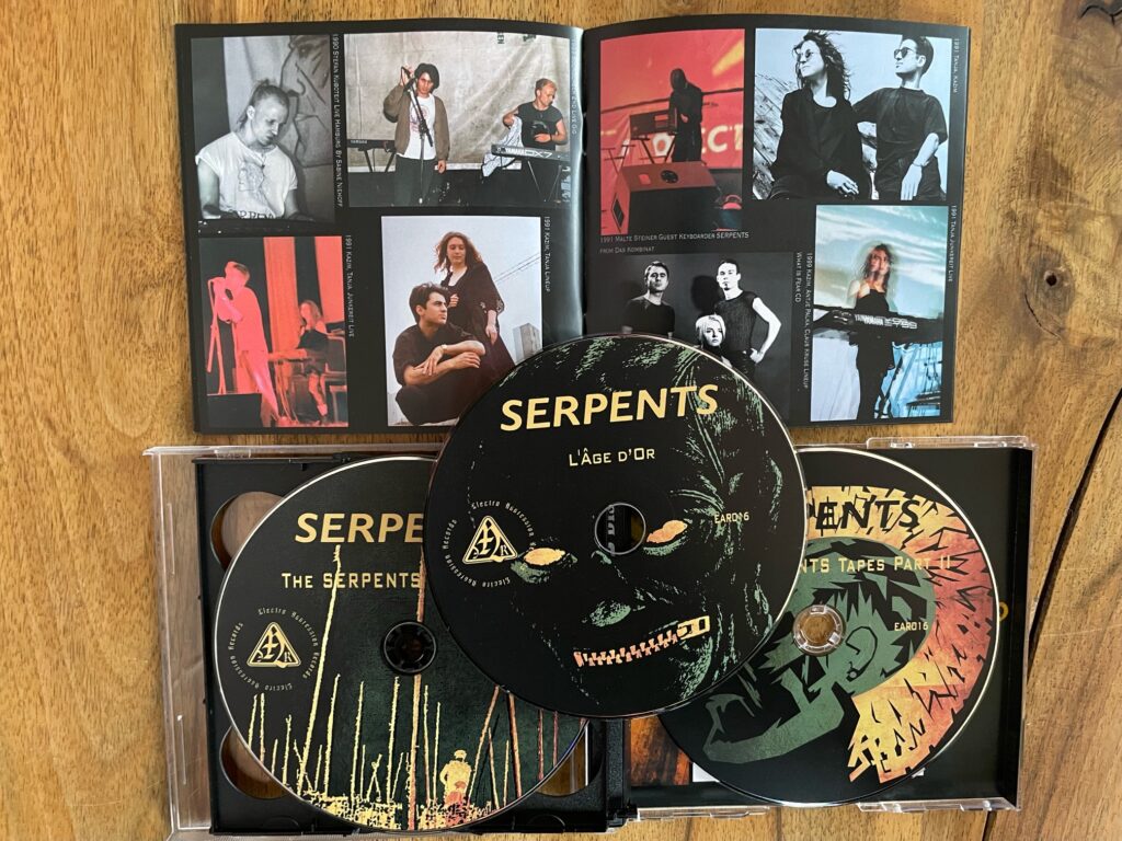 Serpents 'L'Âge d’Or' 3CD and booklet