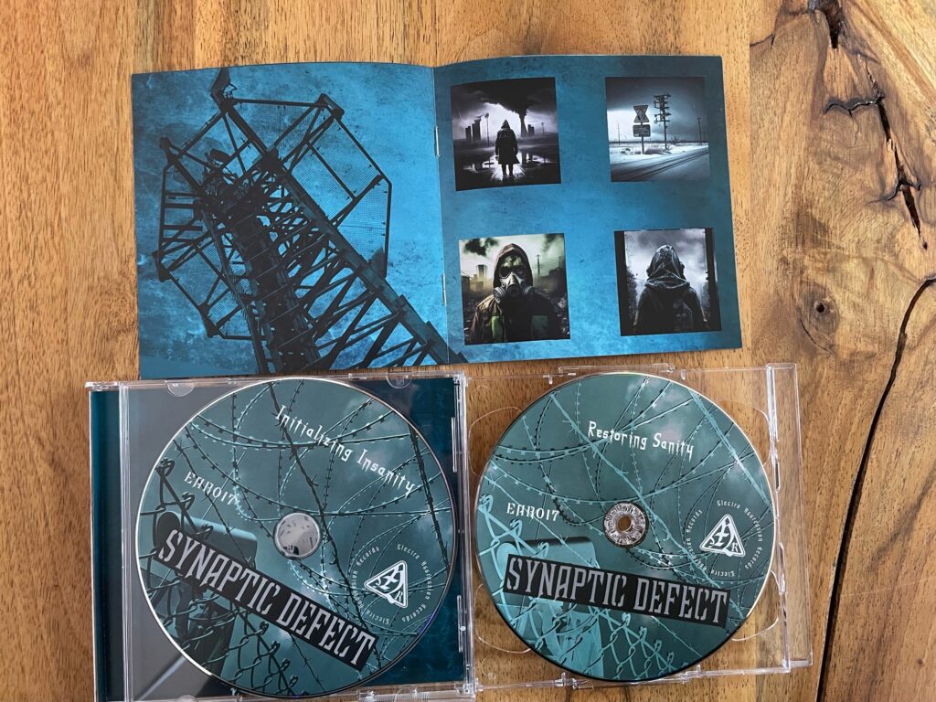 Synaptic Defect 'Initializing Insanity' 2CD and booklet